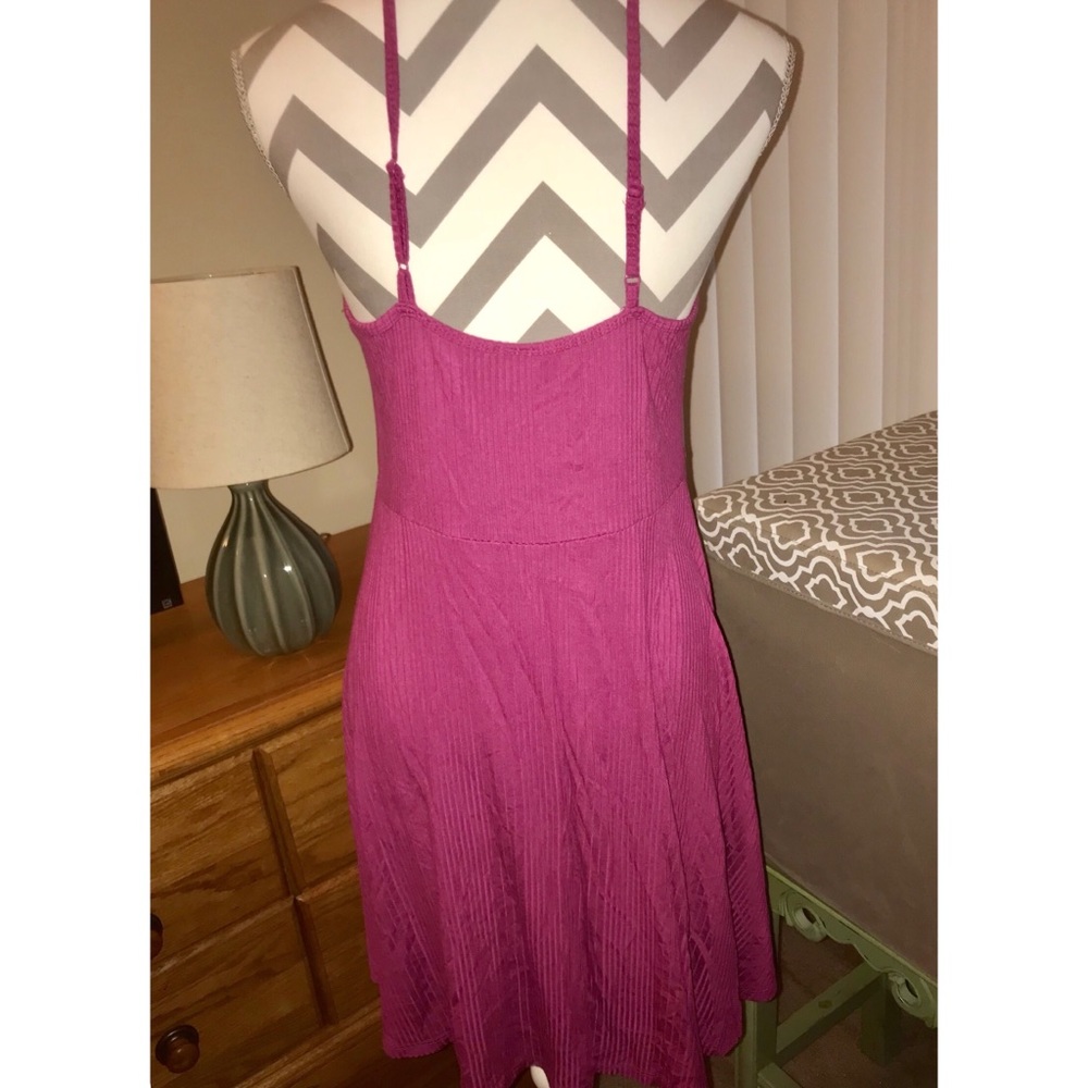 Fuchsia color dress - Picture 2 of 3